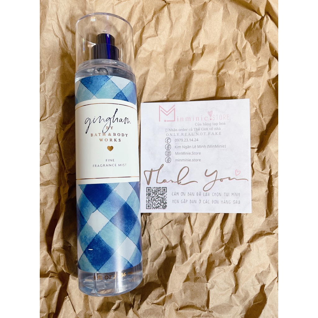 Xịt thơm body mist Bath and Body Works