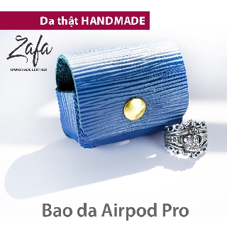Bao da Tai nghe Airpod Pro Handmade Zafa BZ003