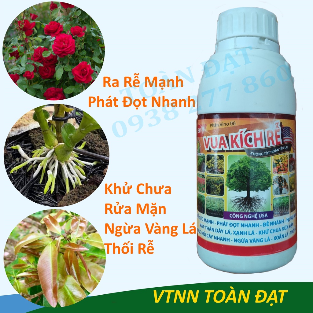 Vua Kích Rễ (500ml) - Phân Bón Lá Ra Rễ Cực Mạnh