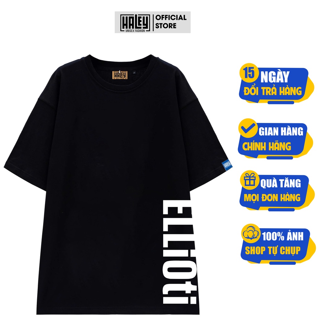 Áo Phông Nam Nữ Unisex Form Rộng tay lỡ vải cotton 100% nhập khẩu Hàn Quốc từ HALEY phong cách Ullzang TN276