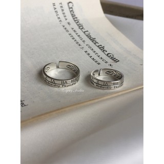 𝗥𝗜𝗡𝗚 | Nhẫn khắc số La Mã bản lớn Unisex