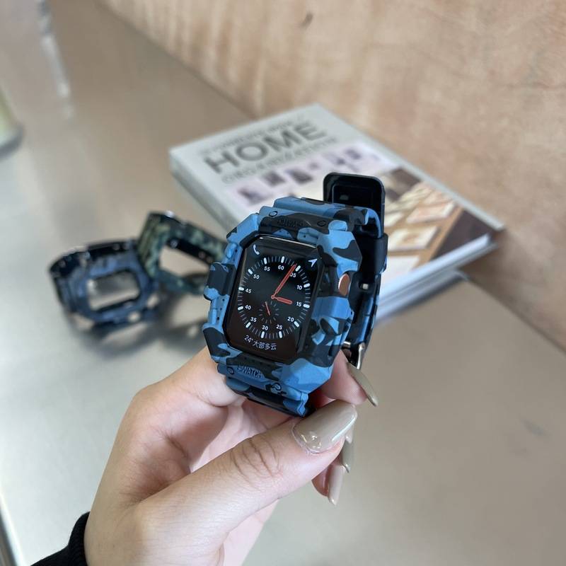 Dây đeo thích hợp cho đồng hồ thông minh Apple iWatch 8 7 SE 6 5 4 3 2 1 41mm 45mm 44mm 42mm 38mm 40mm T500