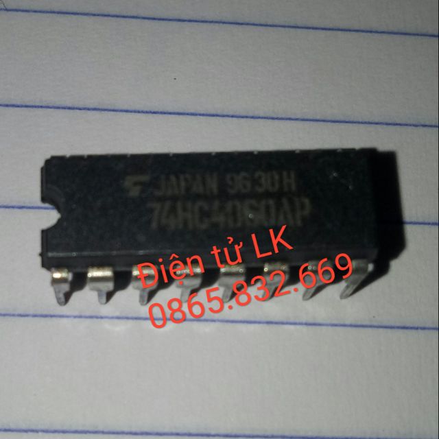 IC 74HC4060 DIP14