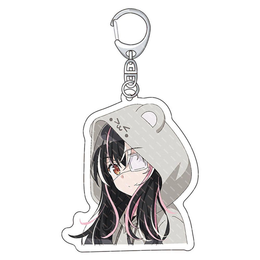 Móc Khóa Hình Nhân Vật Anime Hai Mặt Bằng Acrylic