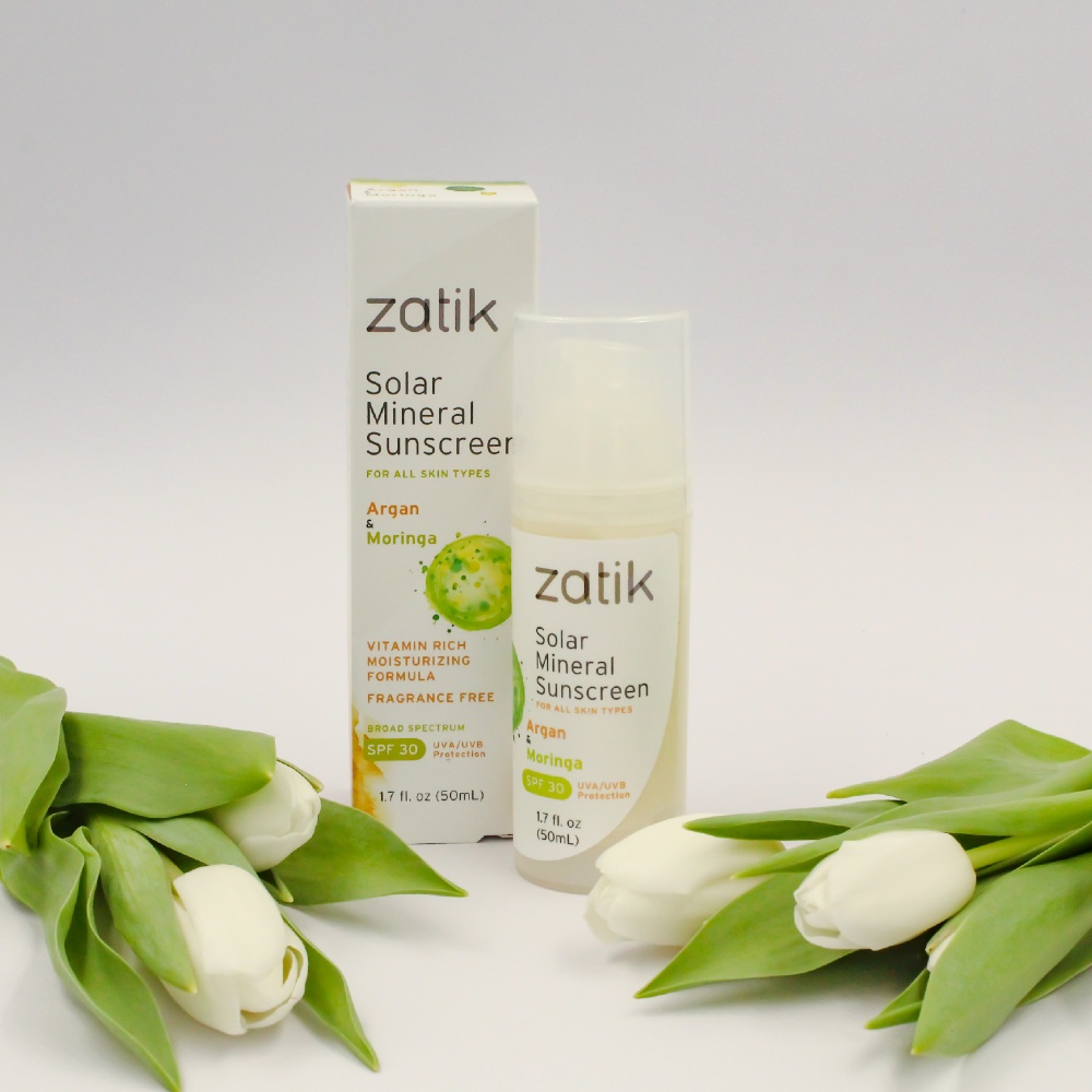 Zatik - Kem Chống Nắng hữu cơ Chống nắng, dưỡng ẩm, Chống Lão Hóa. An toàn baby, mẹ bầu, mẹ cho con bú.