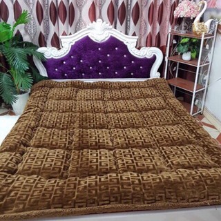 Chăn lông cừu đại Hàn chữ vạn 2mx2m2