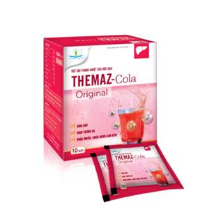 BỘT SỦI THANH NHIỆT GIẢI ĐỘC GAN THEMAZ COLA VỊ CAM , CHANH,CHERY, CHANH MUỐI - 20 GÓI