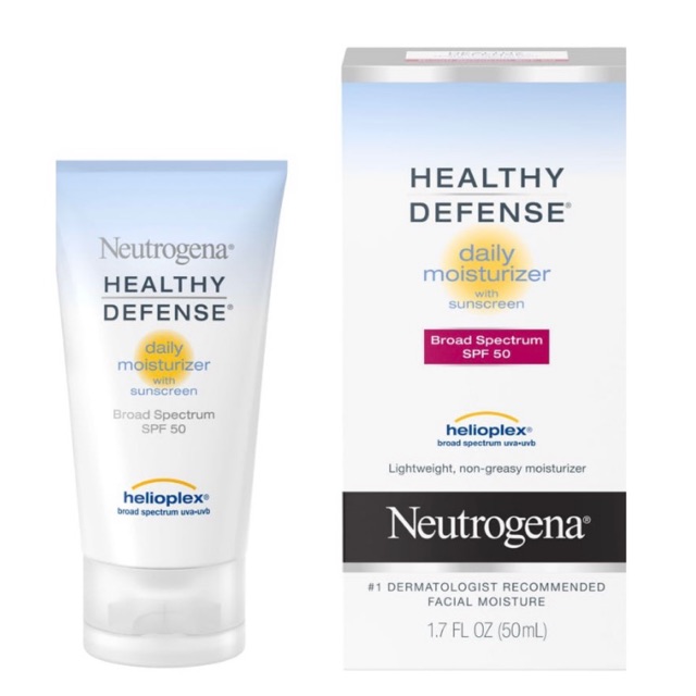 Kem chống nắng cấp ẩm Neutrogena Healthy Defense spf50