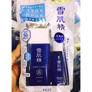 Kem Chống Nắng Kose Sekkisei Sun Protect Essence Gel SPF 50 +