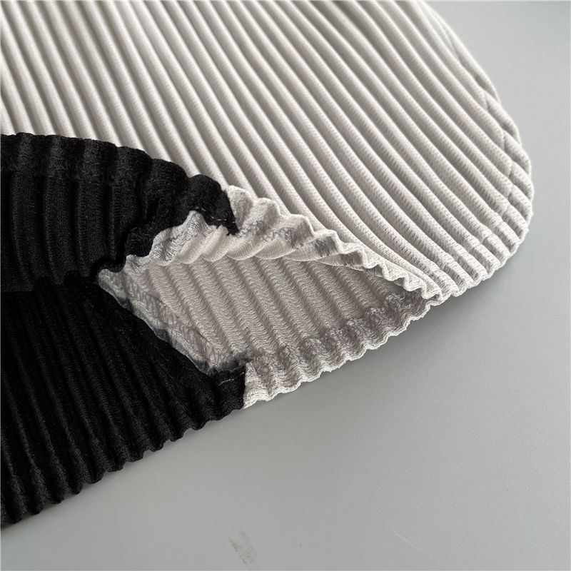 Áo Thun Không Tay Xếp Ly Nhẹ Nhàng Phong Cách Mới Mùa Hè 2022