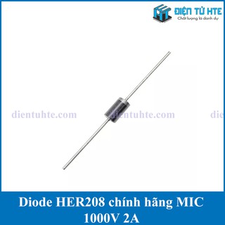 Combo 20 Diode HER208 1000V 2A chính hãng MIC