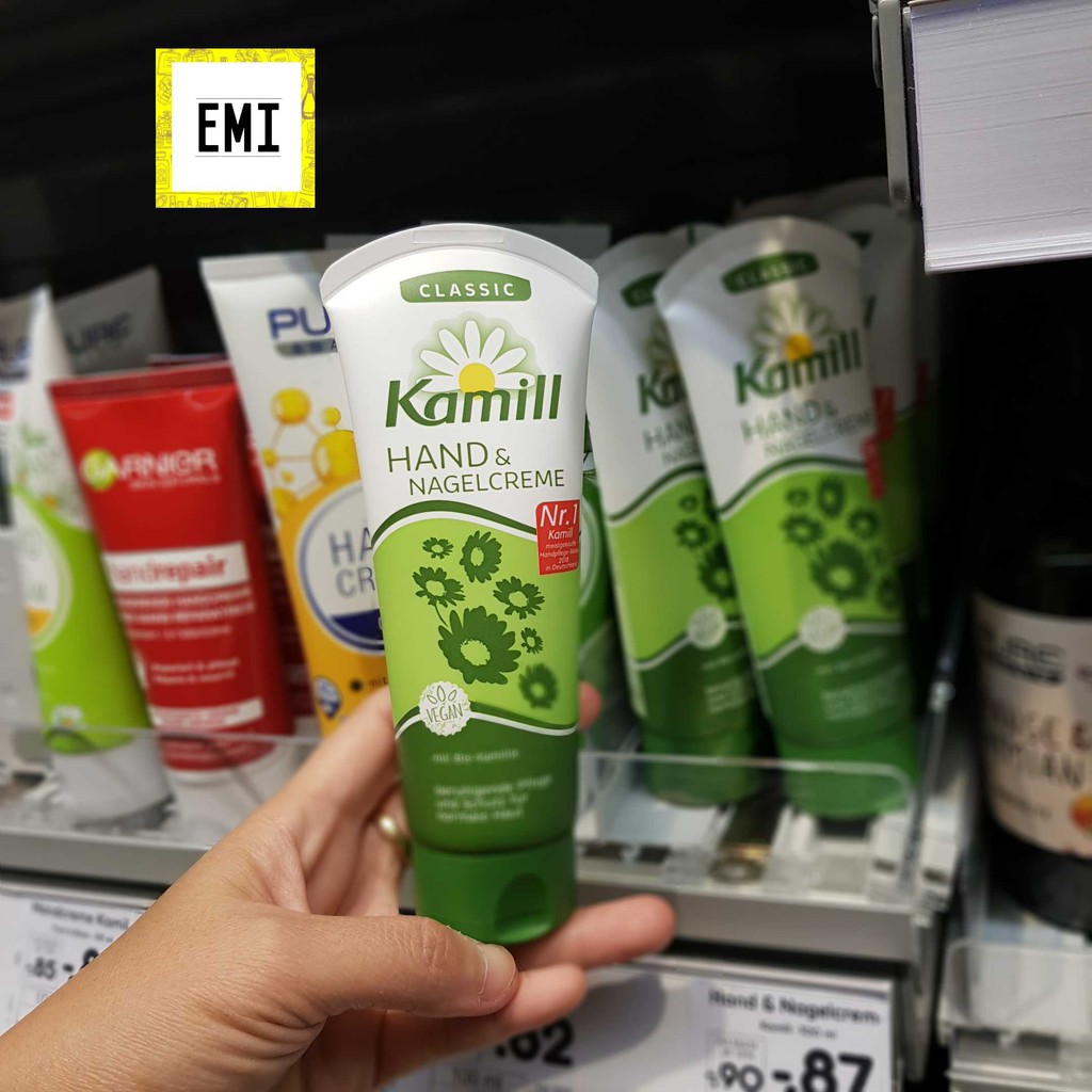 Kem dưỡng Kamill da tay và móng Hand, Nagelcream 100ml [hàng chuẩn Đức]