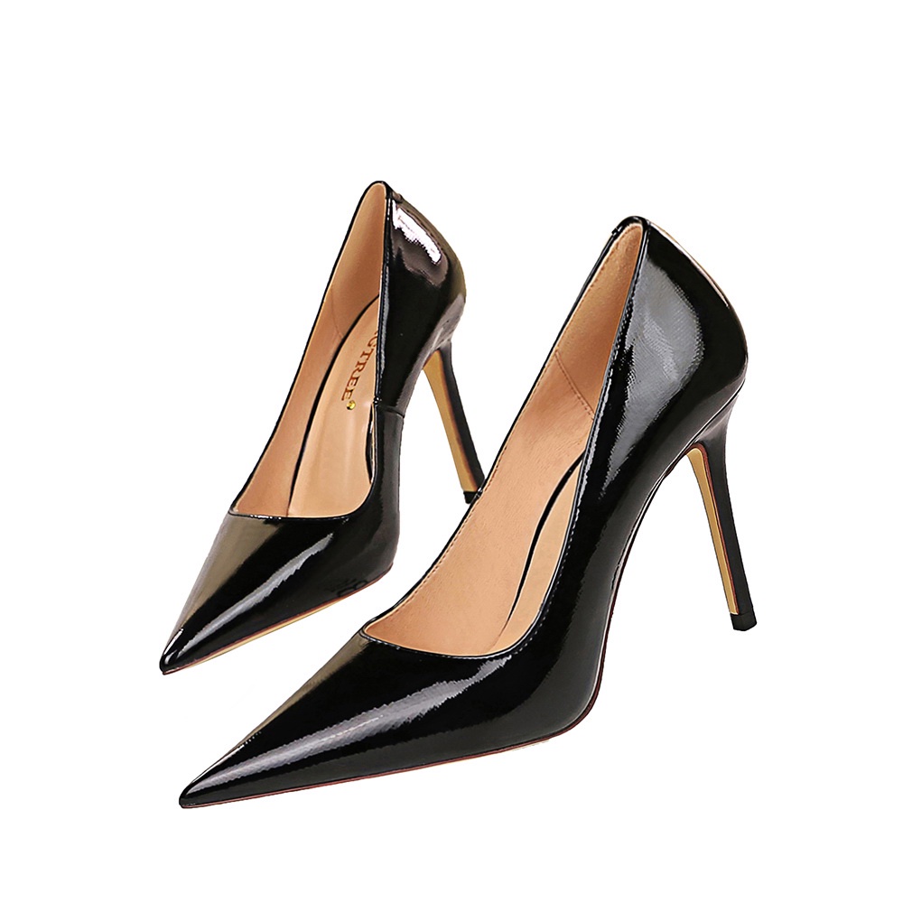 Giày cao gót BIGTREE 3169-5 10.5cm mũi nhọn miệng nông nhiều màu sắc tùy chọn thời trang dành cho nữ