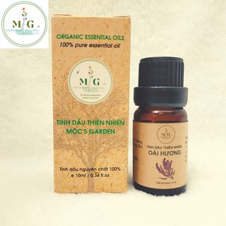 Tinh Dầu Oải Hương Lavender ❤FREESHIP❤ Tinh Dầu Mộc's Garden Nguyên Chất 100% Thiên Nhiên Giúp Thư Giãn Ngủ Ngon