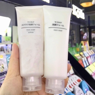 Sữa rửa mặt muji face soap Nhật Bản 120g