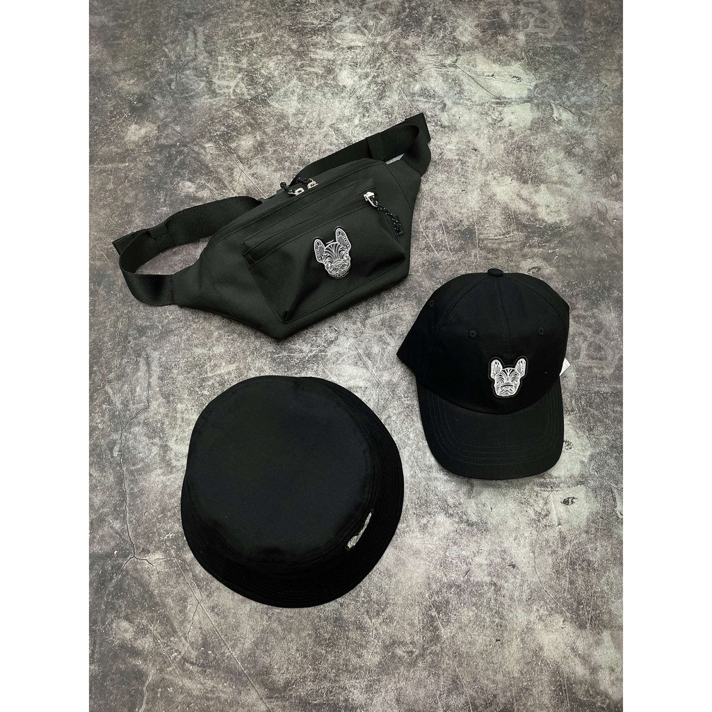 Nón Vành LifeWork Logo Bucket HAT Black H88