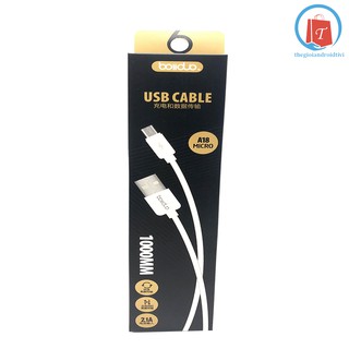 Cáp sạc micro usb boliduo a18 - cáp sạc nhanh chính hãng