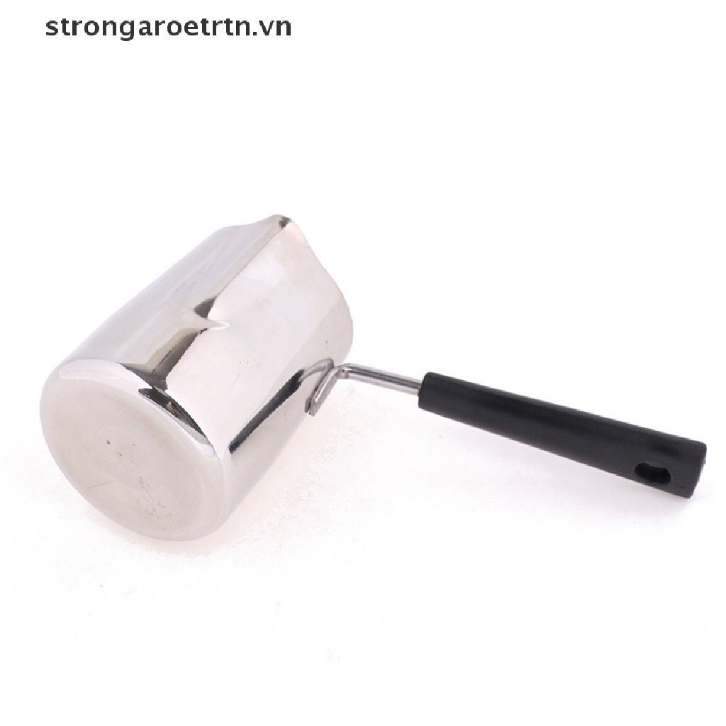 Nồi đun chảy sữa/cà phê cán dài DIY