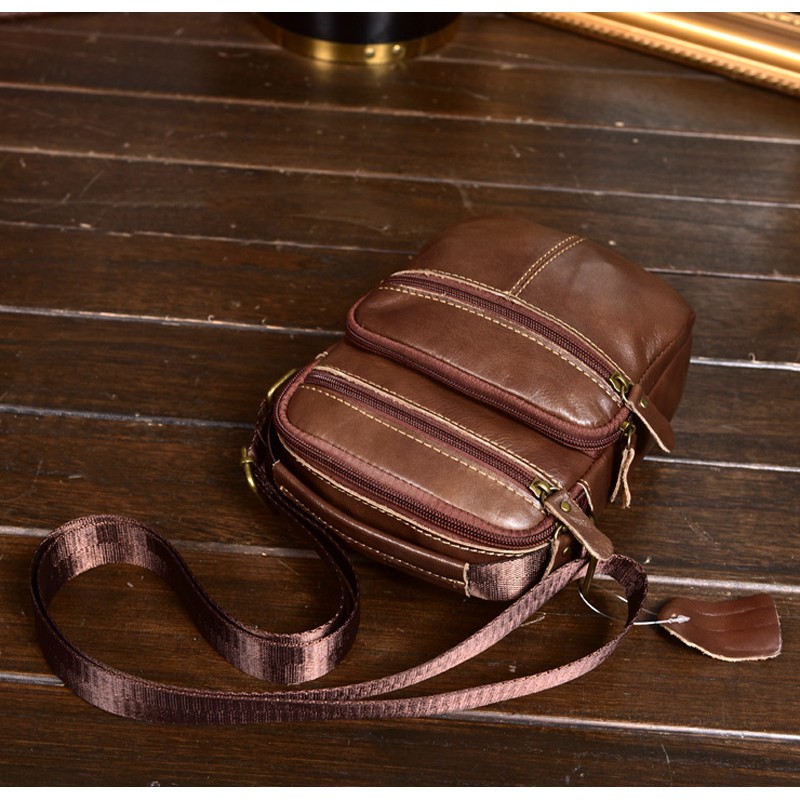 Túi đeo da bò sáp dầu cao cấp mã TC07 | BigBuy360 - bigbuy360.vn