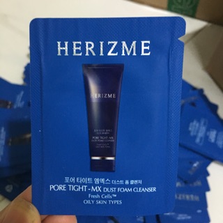 Sample dùng thử sữa rửa mặt cao cấp Herizme dòng dành cho da dầu mụn