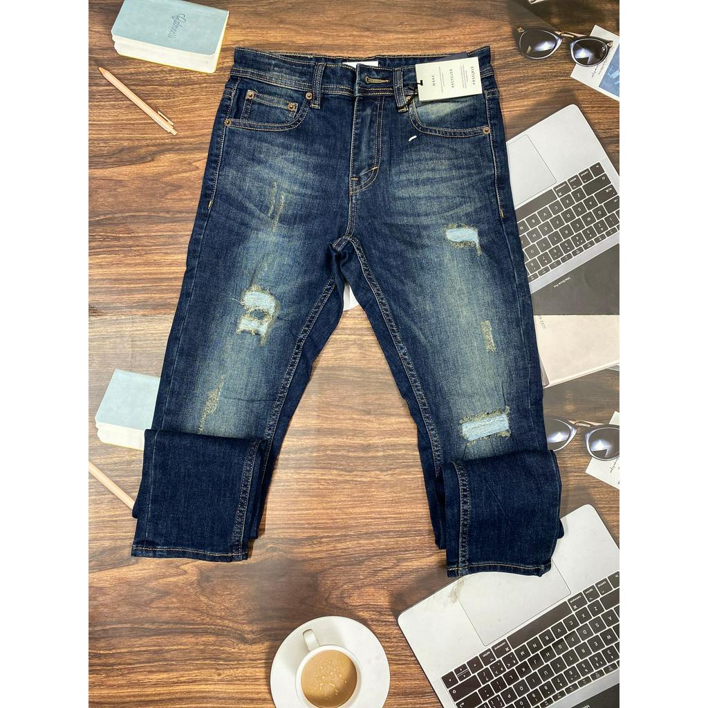 Jeans Nam RÁCH SYKINNY Quảng Châu, co giãn nhẹ form ôm , cam kết chất lượng từng SP   Ôm gọn