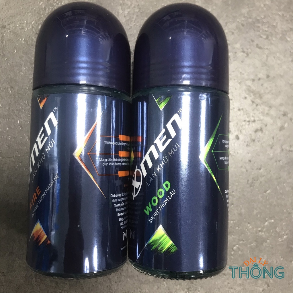 Xịt khử mùi nam X-Men Wood Sport / Fire Active 150ml - Lăn nách nam Xmen 50ml