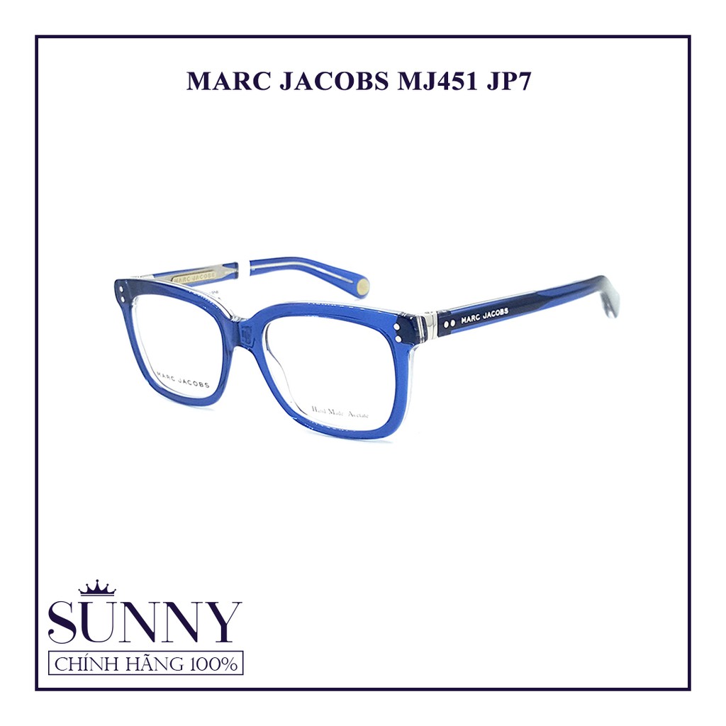 [Mã FARSBR241 giảm 15k đơn 0đ] Gọng kính MARC JACOBS MJ451 (sp 100% chính hãng, bảo hành vĩnh viễn)