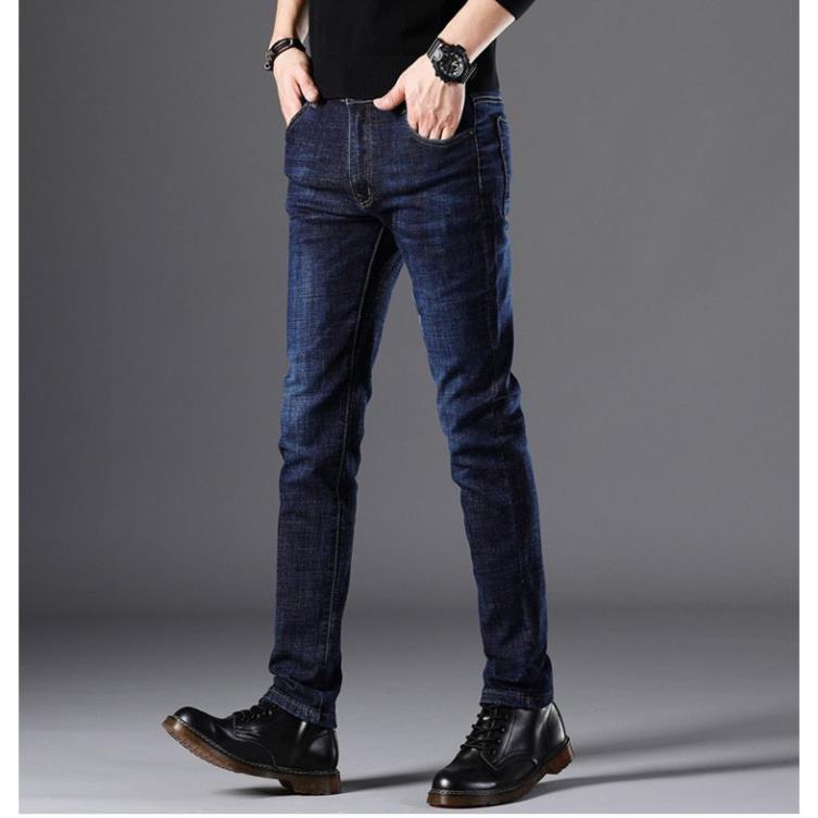 Quần Jean Nam Chất Bò Ống Côn 🔵FREE SHIP🔵 Quần Bò Nam Dáng Skinny Chuẩn Form Phong Cách Hàn Quốc Đẹp