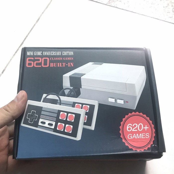 Máy Chơi Game 4 Nút 620 IN 1 Phiên Bản Đặc Biệt Hình ảnh HD tay cầm usb xịn