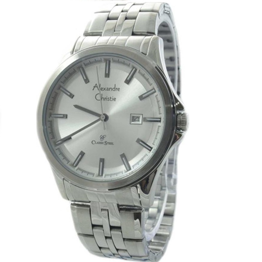 Đồng hồ đeo tay nam hiệu Alexandre Chrities 8402MDBSSSL