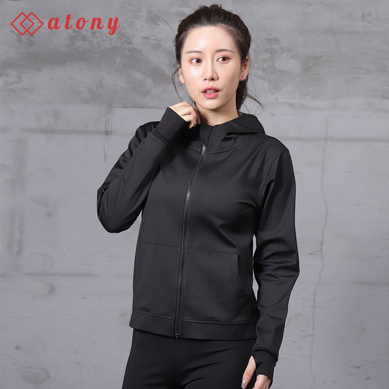 Áo Giảm Mỡ ATONY - Áo Khoác Tập Gym, Zumba, Aerobic, Chạy Bộ Giúp Giảm Cân, Sinh Nhiệt, Đổ Mồ Hôi ་