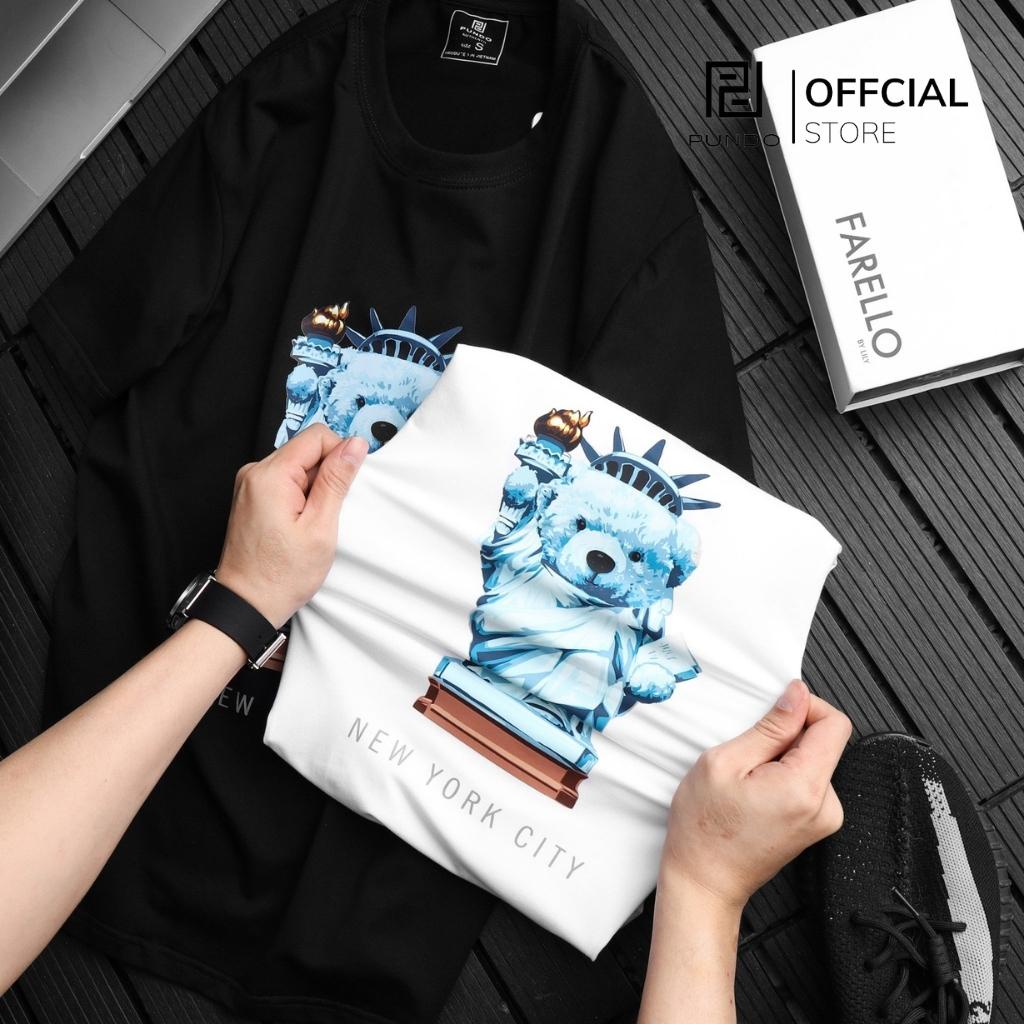 Áo thun nam cổ tròn ngắn tay 3 màu trắng, đen, xám . chất cotton cao cấp PUNDO ATPD53