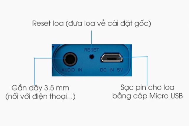 Loa Bluetooth Sony ExtraBass SRS-XB01 - Hàng chính hãng