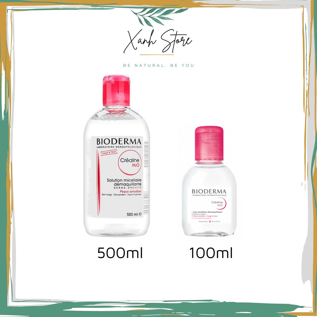 Nước Tẩy Trang Bioderma - Hàng Chính Hãng Pháp Tem Bill Đẩy Đủ, Date Dài, Cho Da Dầu Mụn, Nhạy Cảm Size 100ml và 500ml | BigBuy360 - bigbuy360.vn