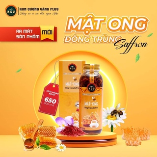 Mật ong ngâm saffron đông trùng hạ thảo tiến luật