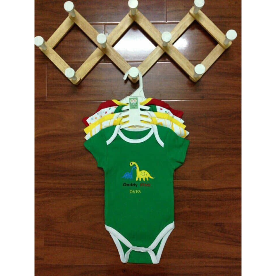 Set 5 chiếc body baby gear cộc tay cho bé