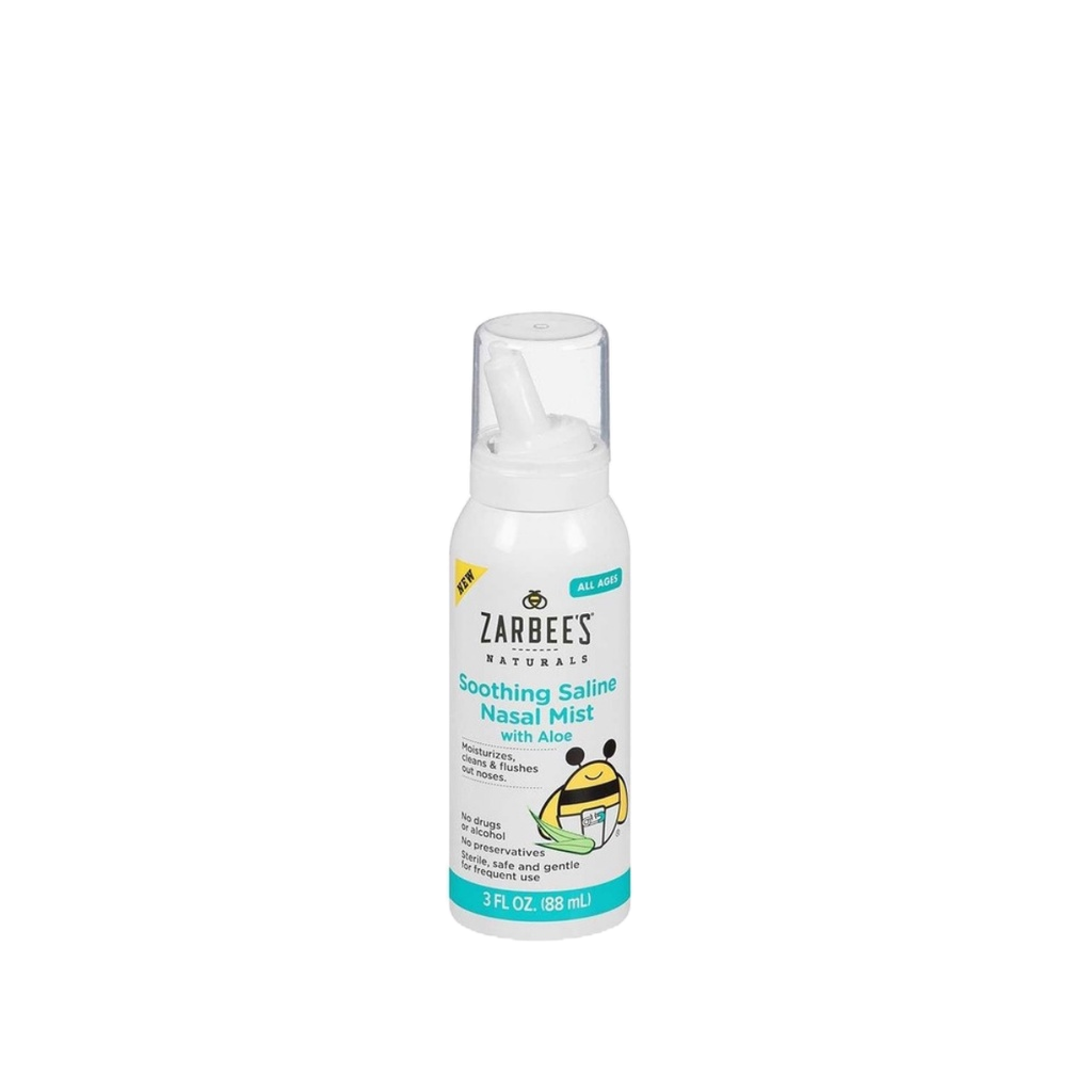 Xịt mũi lô hội Zarbee Mỹ 88ml cho bé [ Hàng air chính hãng ]