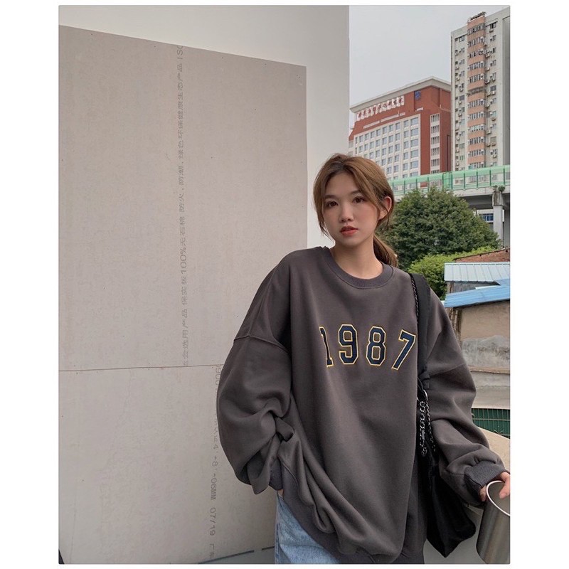 Sweater nỉ chần bông dày dặn 1987