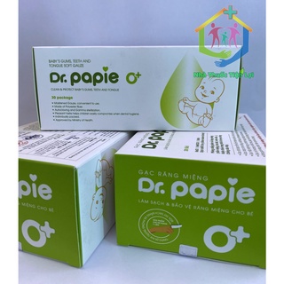 Gạc răng miệng Dr.papie 30 gói hộp