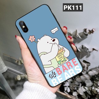 [Freeship từ 50k] ỐP LƯNG IPHONE IN HÌNH GẤU