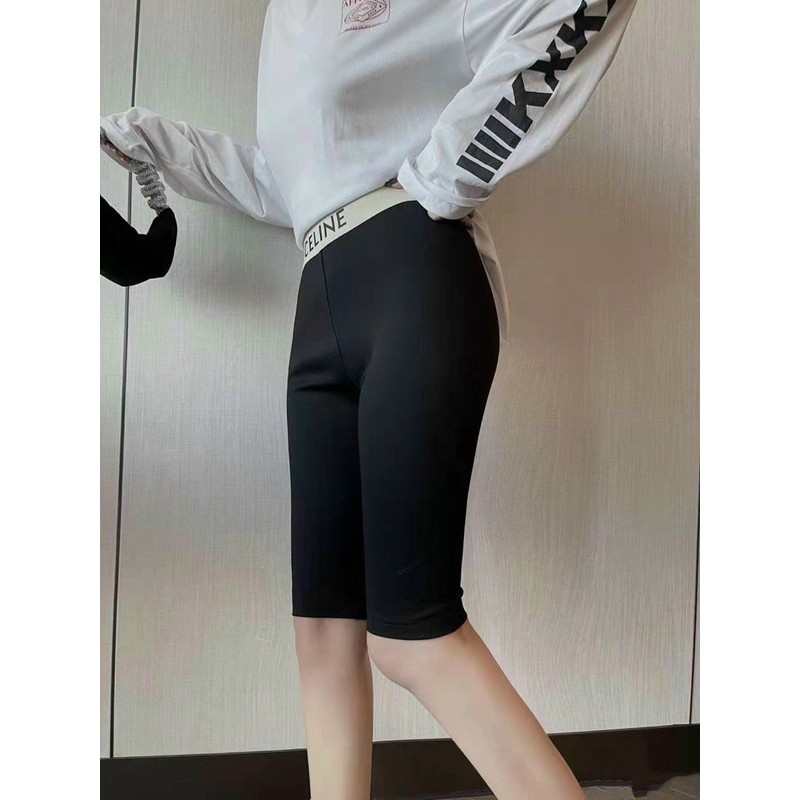 QUẦN LEGGING NGỐ CẠP CHỮ MS90100 (chất umi dày dặn)
