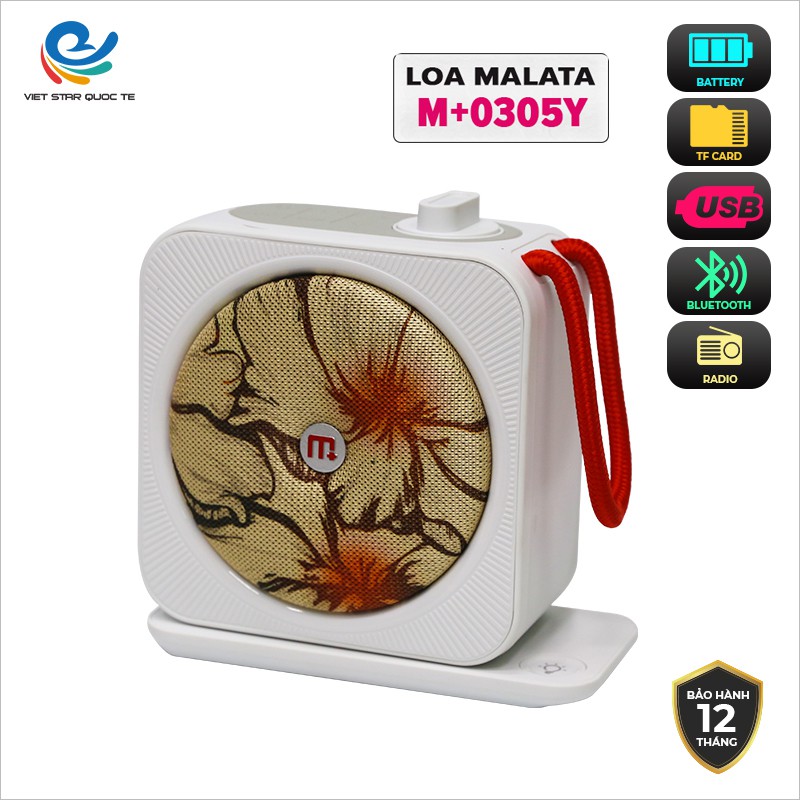 Loa bluetooth H+0305 Việt Star Quốc Tế Nghe Nhạc-Không Dây- Xem Phim Bảo Hành 12 Tháng
