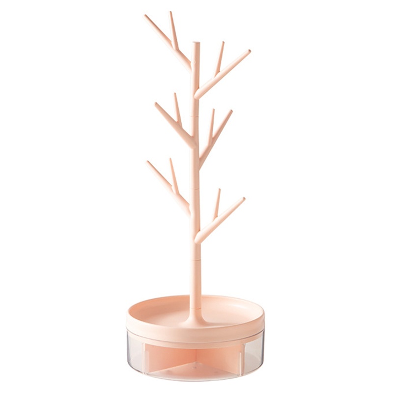 Giá Đỡ Trang Sức Hình Cây Chống Bụi Có Thể Xoay Được