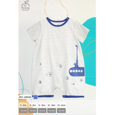 LAPOMME - Body cộc tay