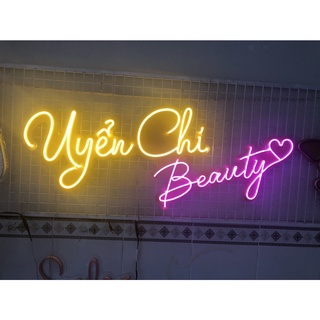 Đèn Led neon Uốn chữ Beauty