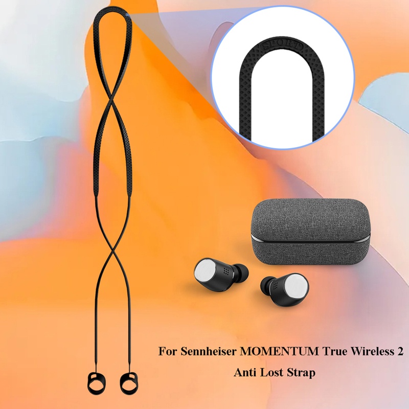 Dây Silicone Quấn Tai Nghe Không Dây Chống Thất Lạc Cho Sennheisermotoum True