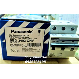 CB 3 pha PANASONIC  32A  ĐẾN 63A- Aptomat