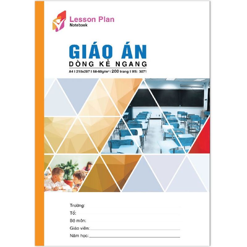 Giáo án A4 Hải Tiến kẻ ngang/Giáo án 4 ôly 200/300trang