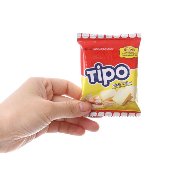 Bánh Trứng Nướng Tipo Hữu Nghị Gói 220gr