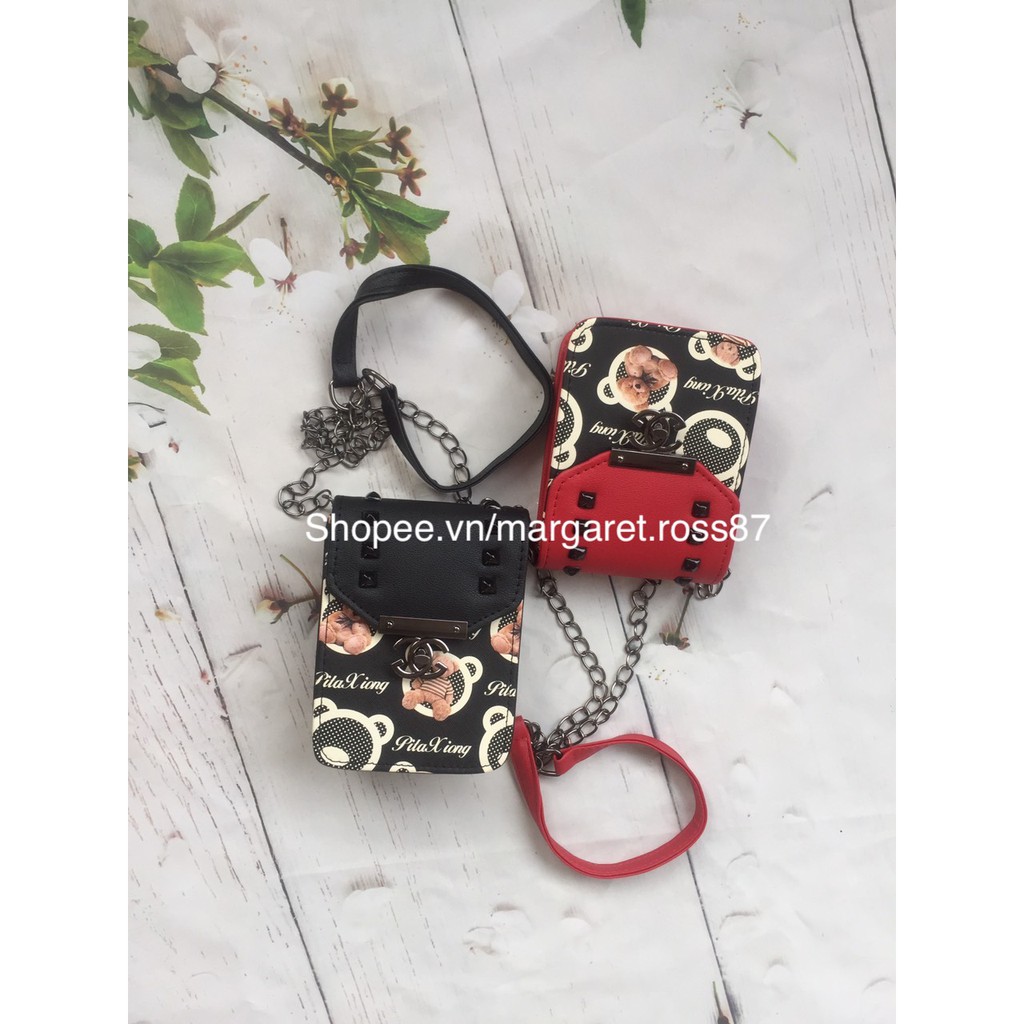 TÚI ĐỰNG ĐIỆN THOẠI HÌNH GẤU (có 14 màu) | BigBuy360 - bigbuy360.vn